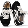 image:imageProject Cloud Kids Shoes for Girls amp SlipOn Fashion Sneakers Little Lowy  Non Slip Memory Foam Insole Trendy Girls Sneakers Comfortable School Activities Playtime Everyday Casual Footwear Sporty LookBlack