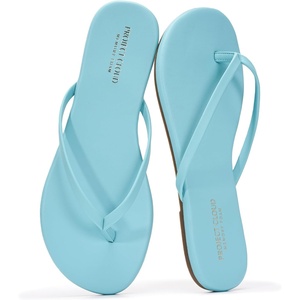 image:imageProject Cloud Flip Flops for Women Memory Foam Flats Sandals Foundations  Lightweight and Durable NonSlip SoleWomens Sandals  Beach Essentials Womens Flat Sandals for Everyday Comfort Daily WearTurquoise