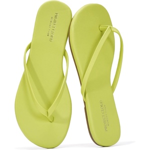 image:imageProject Cloud Flip Flops for Women Memory Foam Flats Sandals Foundations  Lightweight and Durable NonSlip SoleWomens Sandals  Beach Essentials Womens Flat Sandals for Everyday Comfort Daily WearCitron
