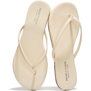 image:imageProject Cloud Flip Flops for Women Memory Foam Flats Sandals Foundations  Lightweight and Durable NonSlip SoleWomens Sandals  Beach Essentials Womens Flat Sandals for Everyday Comfort Daily WearBone