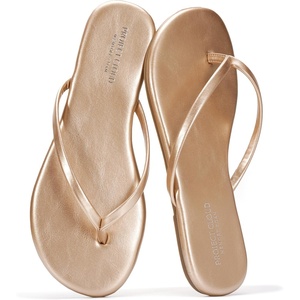 image:imageProject Cloud Flip Flops for Women Memory Foam Flats Sandals Foundations  Lightweight and Durable NonSlip SoleWomens Sandals  Beach Essentials Womens Flat Sandals for Everyday Comfort Daily WearCopper