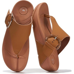 image:imageProject Cloud Genuine Leather Thong Flip Flops for Women with Arch Support  Genuine Leather Thong Flip Flops with Plush Soft Insole Arch Support amp Non Slip Outsole Comfortable Beach amp Summer SlidesTan Leather  Buckle