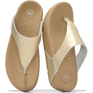 image:imageProject Cloud Genuine Leather Thong Flip Flops for Women with Arch Support  Genuine Leather Thong Flip Flops with Plush Soft Insole Arch Support amp Non Slip Outsole Comfortable Beach amp Summer SlidesArlo  Gold