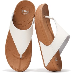 image:imageProject Cloud Genuine Leather Thong Flip Flops for Women with Arch Support  Genuine Leather Thong Flip Flops with Plush Soft Insole Arch Support amp Non Slip Outsole Comfortable Beach amp Summer SlidesWhite