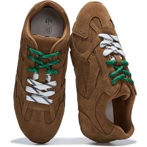 image:imageProject Cloud Genuine Leather Womens Barefoot Lace Up Shoes  Memory Foam Insole Lightweight Fashion Sneakers for All Day Casual Comfort with Flexible Support and Cushioned Everyday WearTan Suede