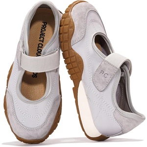 image:imageProject Cloud Girls Mary Jane Shoes amp NonSlip Kids Sneakers Little DonnaGrey