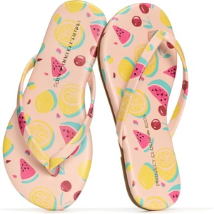 image:imageProject Cloud Girls Sandals amp Flip Flops for Kids Little Foundations  Kids Sandals Memory Foam Insole Lightweight Slip Resistant Footwear Summer Beach Essentials Comfortable Sandals for GirlsFruit