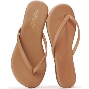 image:imageProject Cloud Girls Sandals amp Flip Flops for Kids Little Foundations  Kids Sandals Memory Foam Insole Lightweight Slip Resistant Footwear Summer Beach Essentials Comfortable Sandals for GirlsTaupe