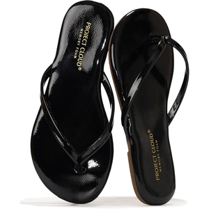 image:imageProject Cloud Girls Sandals amp Flip Flops for Kids Little Foundations  Kids Sandals Memory Foam Insole Lightweight Slip Resistant Footwear Summer Beach Essentials Comfortable Sandals for GirlsBlack Patent