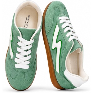 image:imageProject Cloud NonSlip Fashion Sneakers for Women LaceUp Shoes Irita  Memory Foam Insole Trendy Womens Footwear  Comfortable Casual Womens Sneakers  Stylish Shoes Women Breathable FootwearGreen Multi