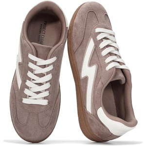 image:imageProject Cloud NonSlip Fashion Sneakers for Women LaceUp Shoes Irita  Memory Foam Insole Trendy Womens Footwear  Comfortable Casual Womens Sneakers  Stylish Shoes Women Breathable FootwearTaupe Multi