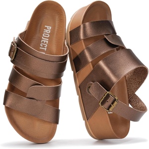 image:imageProject Cloud Platform Sandals for Women Strappy Wedges Plush Insole 2026  Comfortable and Lightweight Fashion Wedge Sandals for Women  NonSlip Sole with Adjustable Strap for Every OccasionsBrown Quartz