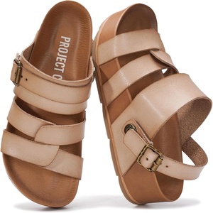 image:imageProject Cloud Platform Sandals for Women Strappy Wedges Plush Insole 2026  Comfortable and Lightweight Fashion Wedge Sandals for Women  NonSlip Sole with Adjustable Strap for Every OccasionsCashew