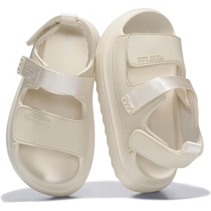 image:imageProject Cloud Sandals for Girls Adjustable Straps Kids Slides NonSlip  Adjustable Straps Lightweight Design WaterResistant NonSlip Sole Girls Slides for Kids Everyday Comfort amp PlayOffwhite