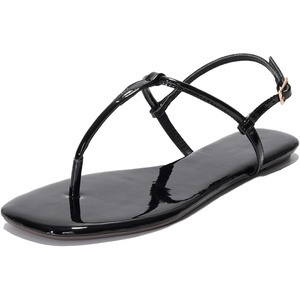 image:imageProject Cloud Wedge Sandals for Women Plush Insole Strappy Sandals 2026  Soft Plush Insole Lightweight Design NonSlip Durable Outsole Strappy Wedge Sandals for Women Everyday ComfortBlack Celebration