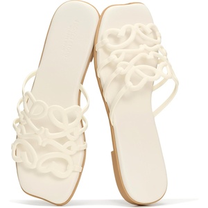 image:imageProject Cloud Womens Flat Sandals Non Slip Dressy Sandals for Women Lisa  Womens Dress Sandals Memory Foam Cushioning Comfortable Lightweight Casual Footwear Summer Vacation Travel Everyday OutdoorsWhite