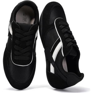 image:imageProject Cloud Womens NonSlip LaceUp Casual Work Sneakers with Memory Foam  Lightweight Shoes for Women Comfortable Footwear Office Everyday Travel Weekend Outfits All Day Easy Wear Fashion BusinessBlack Combo