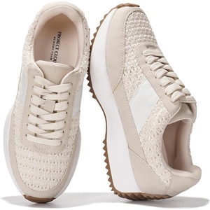 image:imageProject Cloud Womens Sneakers Memory Foam Lightweight Lace Up Shoes 2026  Durable and Lightweight NonSlip Lace Up Fashion Sneakers and Spring Shoes AllDay Comfortortable Walking ShoesSerenabeige