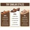 image:imageProject Cloud 100 Genuine Leather Block Heeled Sandals for WomenOpal  Sandals Women FootwearMemory Foam Insole amp NonSlip Womens Sandals Block Heels For WomenWomens Slides amp Womens SandalsBlack Leather