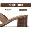 image:imageProject Cloud 100 Genuine Leather Block Heeled Sandals for WomenOpal  Sandals Women FootwearMemory Foam Insole amp NonSlip Womens Sandals Block Heels For WomenWomens Slides amp Womens SandalsNude Leather