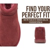 image:imageProject Cloud 100 Genuine Leather Comfortable Womens Ankle Boots Hippy  Water Resistant Memory Foam Insole Winter Shoes  Trendy Footwear Outdoor Fall Shoes for Women  Winter Boots for WomenWine Suede