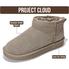 image:imageProject Cloud 100 Genuine Leather Comfortable Womens Ankle Boots Hippy  Water Resistant Memory Foam Insole Winter Shoes  Trendy Footwear Outdoor Fall Shoes for Women  Winter Boots for WomenSage Suede