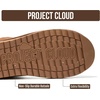image:imageProject Cloud 100 Genuine Leather Comfortable Womens Ankle Boots Hippy  Water Resistant Memory Foam Insole Winter Shoes  Trendy Footwear Outdoor Fall Shoes for Women  Winter Boots for WomenTobacco Suede