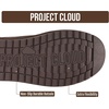 image:imageProject Cloud 100 Genuine Leather Comfortable Womens Ankle Boots Hippy  Water Resistant Memory Foam Insole Winter Shoes  Trendy Footwear Outdoor Fall Shoes for Women  Winter Boots for WomenChoco Brown Suede