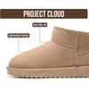 image:imageProject Cloud 100 Genuine Leather Comfortable Womens Ankle Boots Hippy  Water Resistant Memory Foam Insole Winter Shoes  Trendy Footwear Outdoor Fall Shoes for Women  Winter Boots for WomenDesert Rose Suede