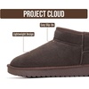 image:imageProject Cloud 100 Genuine Leather Comfortable Womens Ankle Boots Hippy  Water Resistant Memory Foam Insole Winter Shoes  Trendy Footwear Outdoor Fall Shoes for Women  Winter Boots for WomenChoco Brown Suede