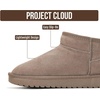 image:imageProject Cloud 100 Genuine Leather Comfortable Womens Ankle Boots Hippy  Water Resistant Memory Foam Insole Winter Shoes  Trendy Footwear Outdoor Fall Shoes for Women  Winter Boots for WomenTaupe