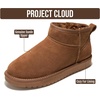image:imageProject Cloud 100 Genuine Leather Comfortable Womens Ankle Boots Hippy  Water Resistant Memory Foam Insole Winter Shoes  Trendy Footwear Outdoor Fall Shoes for Women  Winter Boots for WomenTobacco Suede