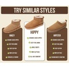 image:imageProject Cloud 100 Genuine Leather Comfortable Womens Ankle Boots Hippy  Water Resistant Memory Foam Insole Winter Shoes  Trendy Footwear Outdoor Fall Shoes for Women  Winter Boots for WomenDesert Rose Suede