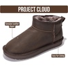 image:imageProject Cloud 100 Genuine Leather Comfortable Womens Ankle Boots Hippy  Water Resistant Memory Foam Insole Winter Shoes  Trendy Footwear Outdoor Fall Shoes for Women  Winter Boots for WomenBrown Distressed