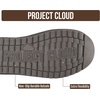 image:imageProject Cloud 100 Genuine Leather Comfortable Womens Ankle Boots Hippy  Water Resistant Memory Foam Insole Winter Shoes  Trendy Footwear Outdoor Fall Shoes for Women  Winter Boots for WomenGrey