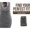 image:imageProject Cloud 100 Genuine Leather Comfortable Womens Ankle Boots Hippy  Water Resistant Memory Foam Insole Winter Shoes  Trendy Footwear Outdoor Fall Shoes for Women  Winter Boots for WomenDark Grey Flannel