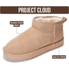 image:imageProject Cloud 100 Genuine Leather Comfortable Womens Ankle Boots Hippy  Water Resistant Memory Foam Insole Winter Shoes  Trendy Footwear Outdoor Fall Shoes for Women  Winter Boots for WomenSand Suede