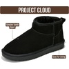 image:imageProject Cloud 100 Genuine Leather Comfortable Womens Ankle Boots Hippy  Water Resistant Memory Foam Insole Winter Shoes  Trendy Footwear Outdoor Fall Shoes for Women  Winter Boots for WomenBlack