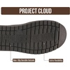 image:imageProject Cloud 100 Genuine Leather Comfortable Womens Ankle Boots Hippy  Water Resistant Memory Foam Insole Winter Shoes  Trendy Footwear Outdoor Fall Shoes for Women  Winter Boots for WomenDark Grey Flannel