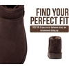 image:imageProject Cloud 100 Genuine Leather Comfortable Womens Ankle Boots Hippy  Water Resistant Memory Foam Insole Winter Shoes  Trendy Footwear Outdoor Fall Shoes for Women  Winter Boots for WomenBitter Chocolate Suede