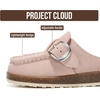 image:imageProject Cloud 100 Genuine Leather Kids Clogs  Non Slip MulesCarlineKids  Clogs for Kids with Slip Resistant Sole  Soft amp Plush Insole Shoes for Girls amp Boys  Clogs amp Mules for Kids ShoesLight Pink Suede
