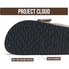 image:imageProject Cloud 100 Genuine Leather Kids Clogs  Non Slip MulesCarlineKids  Clogs for Kids with Slip Resistant Sole  Soft amp Plush Insole Shoes for Girls amp Boys  Clogs amp Mules for Kids ShoesTaupe Suede