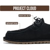 image:imageProject Cloud 100 Genuine Leather Loafers for Women  Classic Loafer UMA  Lightweight Lace Up Womens Shoes with Soft amp Plush Insole Shoes for Women Footwear  Non Slip and Casual Womens LoafersBlack Suede