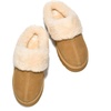 image:imageProject Cloud 100 Genuine Leather Memory Foam Slippers for Women Footwear  Memory Foam Cushioning Genuine Leather Upper NonSlip Sole Lightweight Design for Everyday Comfort and Support AllDay UseChestnut  Snowy