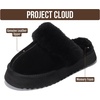 image:imageProject Cloud 100 Genuine Leather Memory Foam Slippers for Women Footwear  Memory Foam Cushioning Genuine Leather Upper NonSlip Sole Lightweight Design for Everyday Comfort and Support AllDay UseBlack  Viki