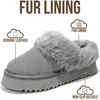 image:imageProject Cloud 100 Genuine Leather Memory Foam Slippers for Women Footwear  Memory Foam Cushioning Genuine Leather Upper NonSlip Sole Lightweight Design for Everyday Comfort and Support AllDay UseGrey  Snowy