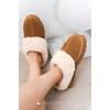 image:imageProject Cloud 100 Genuine Leather Memory Foam Slippers for Women Footwear  Memory Foam Cushioning Genuine Leather Upper NonSlip Sole Lightweight Design for Everyday Comfort and Support AllDay UseChestnut  Snowy