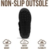 image:imageProject Cloud 100 Genuine Leather Memory Foam Slippers for Women Footwear  Memory Foam Cushioning Genuine Leather Upper NonSlip Sole Lightweight Design for Everyday Comfort and Support AllDay UseBlack  Snowy