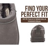 image:imageProject Cloud 100 Genuine Leather Micro Boots Slippers for Women Hipster  Water Resistant Memory Foam Insole SlipOn Womens Slippers  Slip on Fall Shoes Winter Boots for Women  Lightweight ShoesGrey Suede