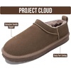image:imageProject Cloud 100 Genuine Leather Micro Boots Slippers for Women Hipster  Water Resistant Memory Foam Insole SlipOn Womens Slippers  Slip on Fall Shoes Winter Boots for Women  Lightweight ShoesMushroom Suede